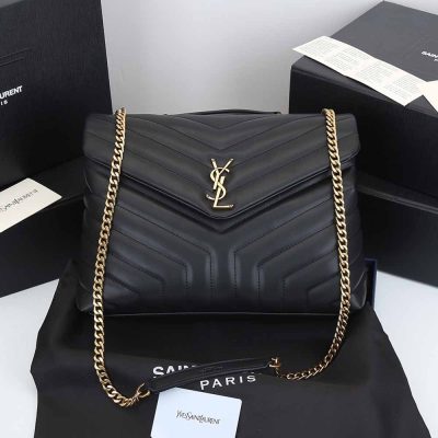 Replica Ysl Loulou Medium Bag In Matelasse “Y” Leather 1805