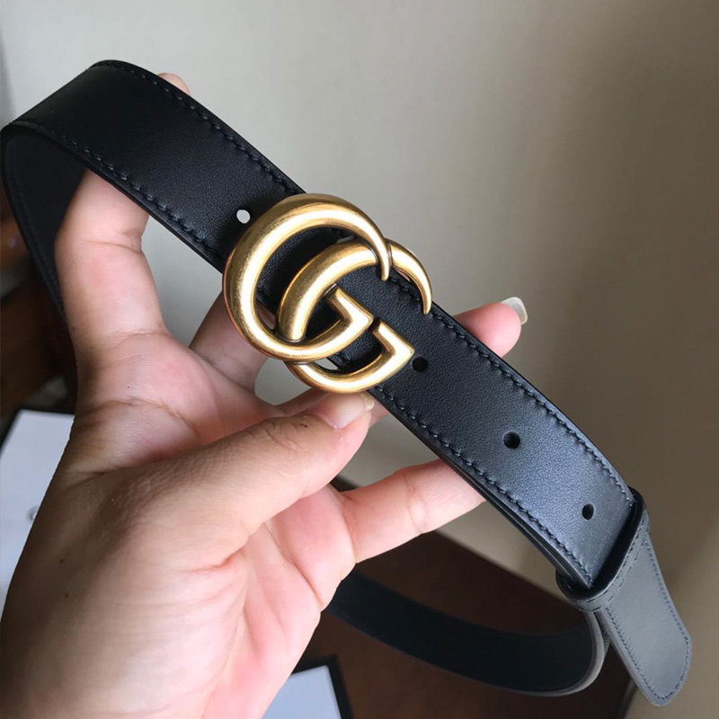 Replica Gucci Classic Vintage Belt Gold& Black - Image 7