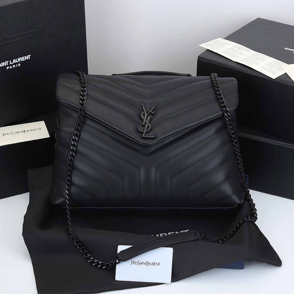 Replica Ysl Loulou Medium Bag In Matelasse “Y” Leather 1805 - Image 11