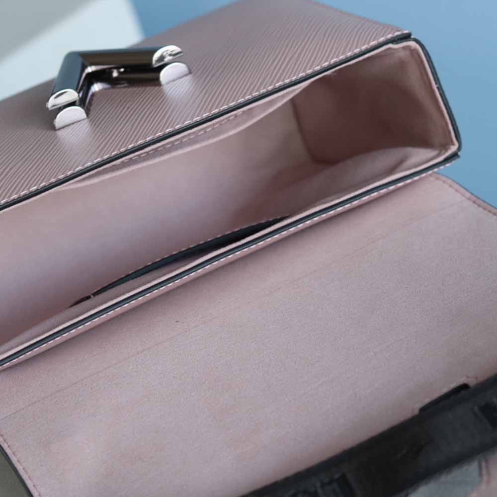 Replica Louis Vuitton Twist Mm M56628 Black/White/Pink - Image 10