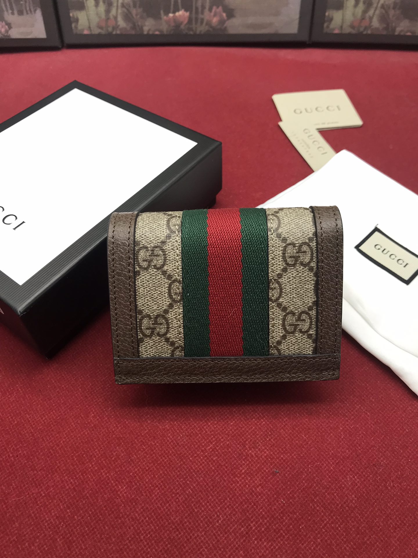 Replica Gucci Ophidia Card Case Wallet 523155 - Image 2