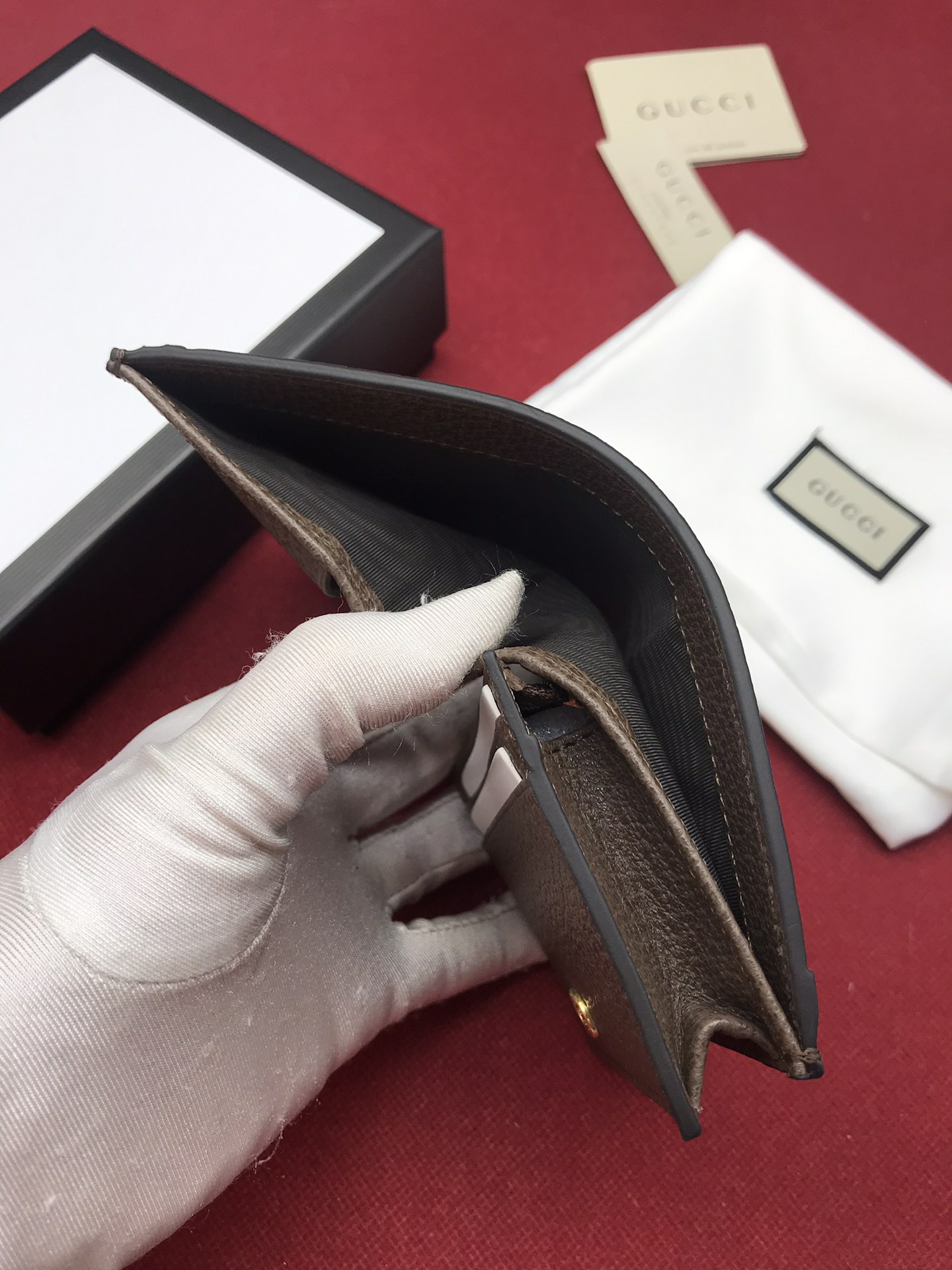 Replica Gucci Ophidia Card Case Wallet 523155 - Image 6
