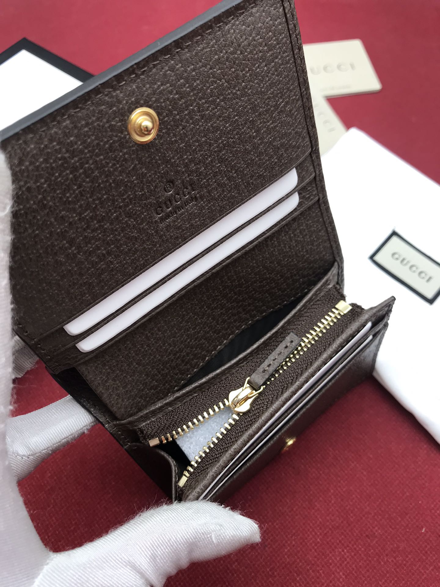 Replica Gucci Ophidia Card Case Wallet 523155 - Image 7