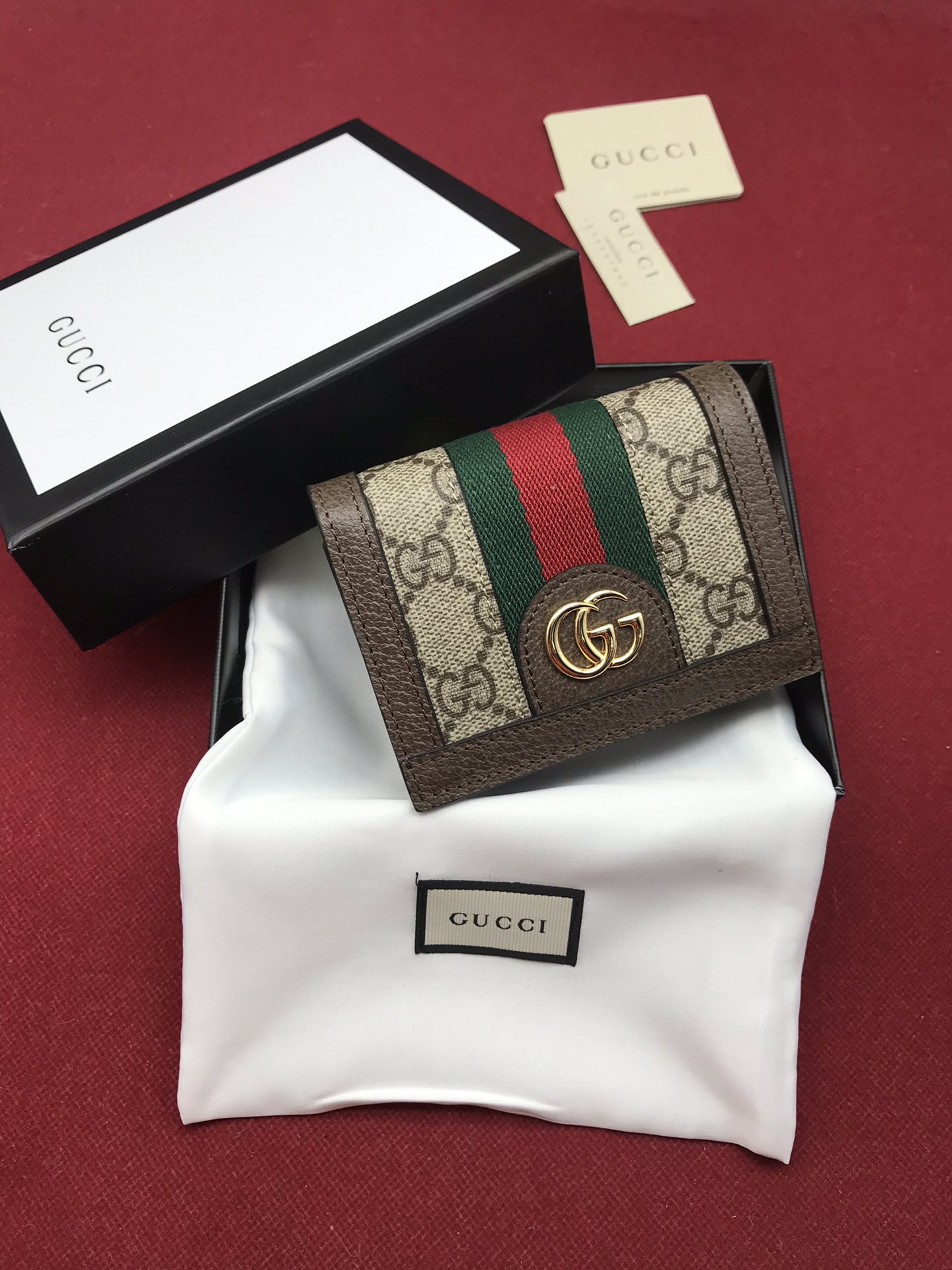Replica Gucci Ophidia Card Case Wallet 523155 - Image 9