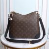 Best Replicas Bags - Louis Vuitton AAA-ODeON PM M45354 Black/Natural Top Quality Louis Vuitton LV Replica Bags On Sales