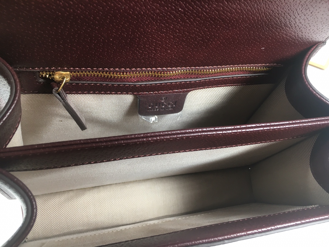 Replica Gucci Ophidia Small Top Handle Bag With Web 651055 - Image 10