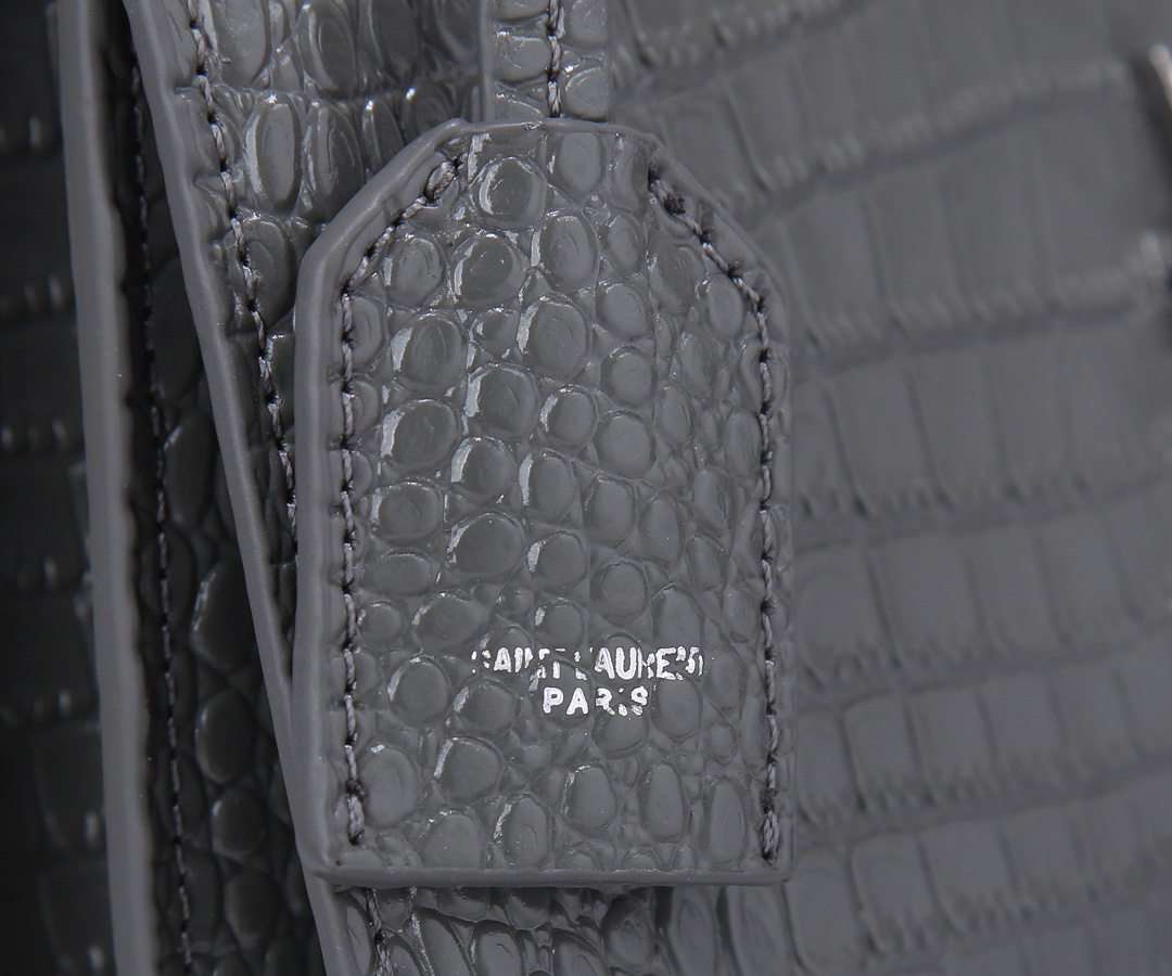 Replica Ysl Sunset Medium In Crocodile Embossed Shiny Leather 1737 - Image 5