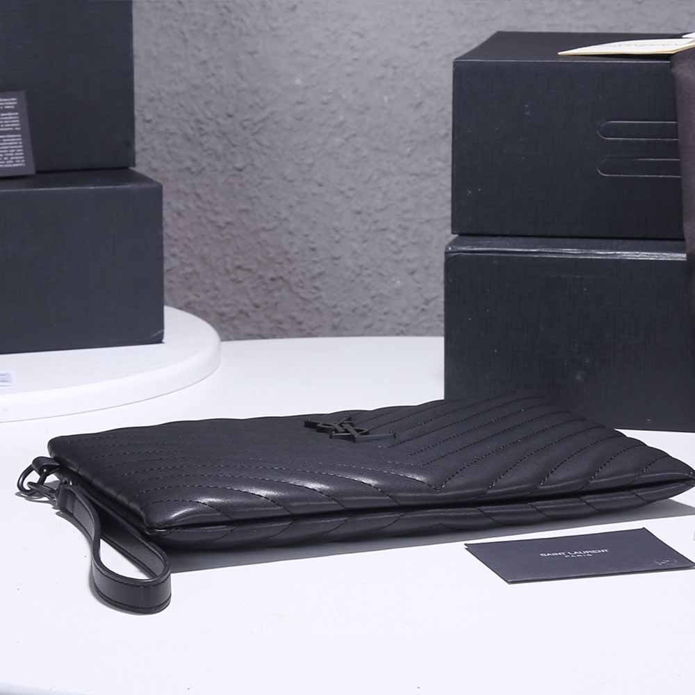 Replica Ysl Monogram Tablet Pouch In Matelasse Leather 1850 - Image 19