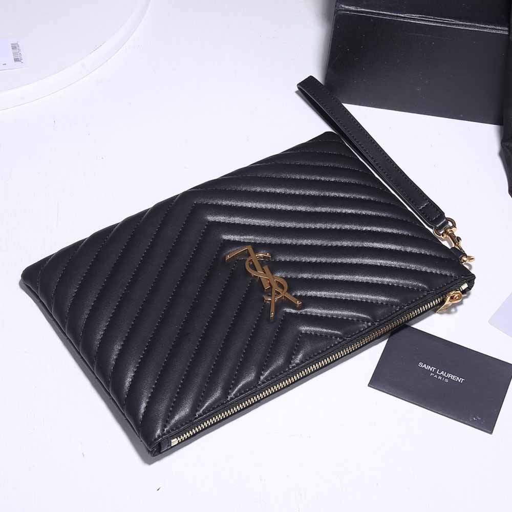 Replica Ysl Monogram Tablet Pouch In Matelasse Leather 1850 - Image 8