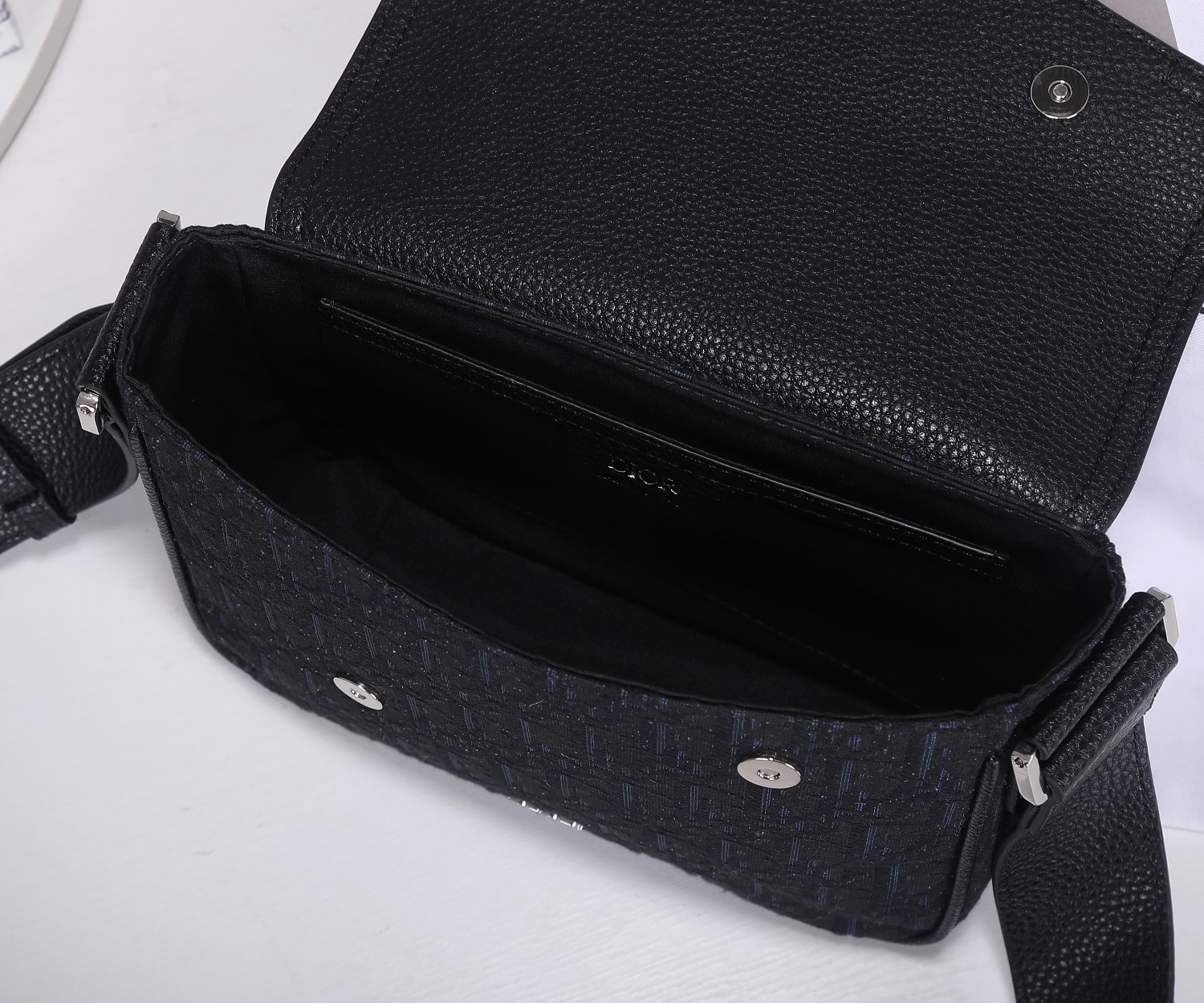 Replica Dior Aaa-Oblique Mini Saddle Messenger Bag - Image 6