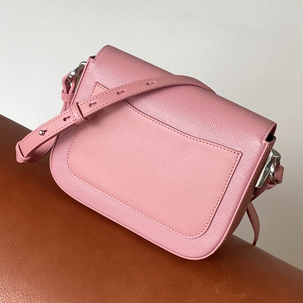 Best Replicas Bags - Prada Saffiano leather Identity shoulder bag Best Louis Vuitton LV Replica Bags On Sales