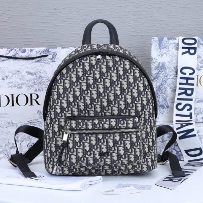 Replica Dior 38Cm Rider Backpack Beige/Blue