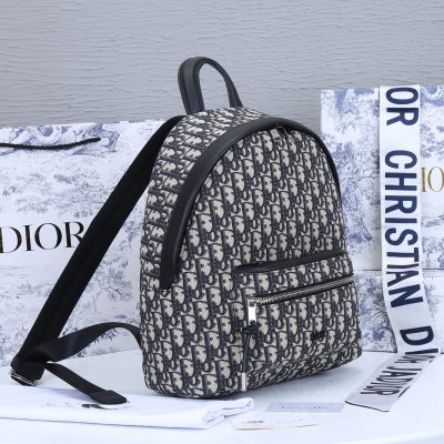 Alternative view of Replica Dior 38Cm Rider Backpack Beige/Blue