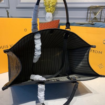 Alternative view of Replica Louis Vuitton Onthego Gm-M44925 41Cm Black