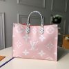 Best Replicas Bags - Louis Vuitton AAA-ONTHEGO-M44570 RED 41CM Top Quality Louis Vuitton LV Replica Bags On Sales