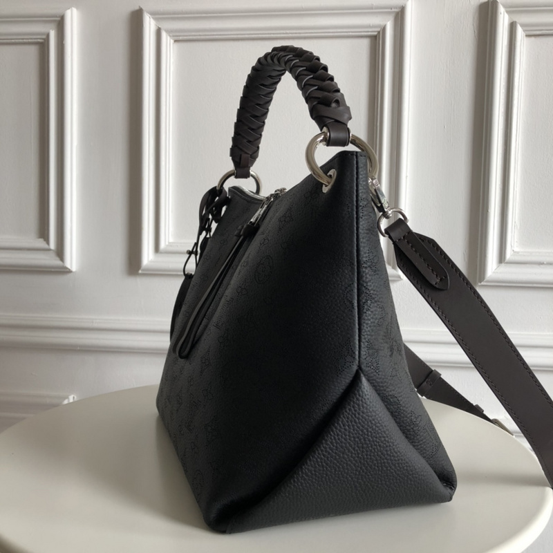 Replica Louis Vuitton Aaa-Beaubourg Hobo Mm-M56073 Black - Image 5