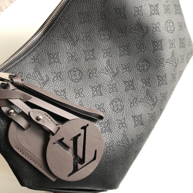Replica Louis Vuitton Aaa-Beaubourg Hobo Mm-M56073 Black - Image 4