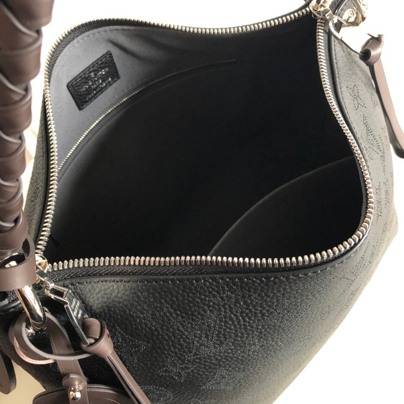 Replica Louis Vuitton Aaa-Beaubourg Hobo Mm-M56073 Black - Image 3
