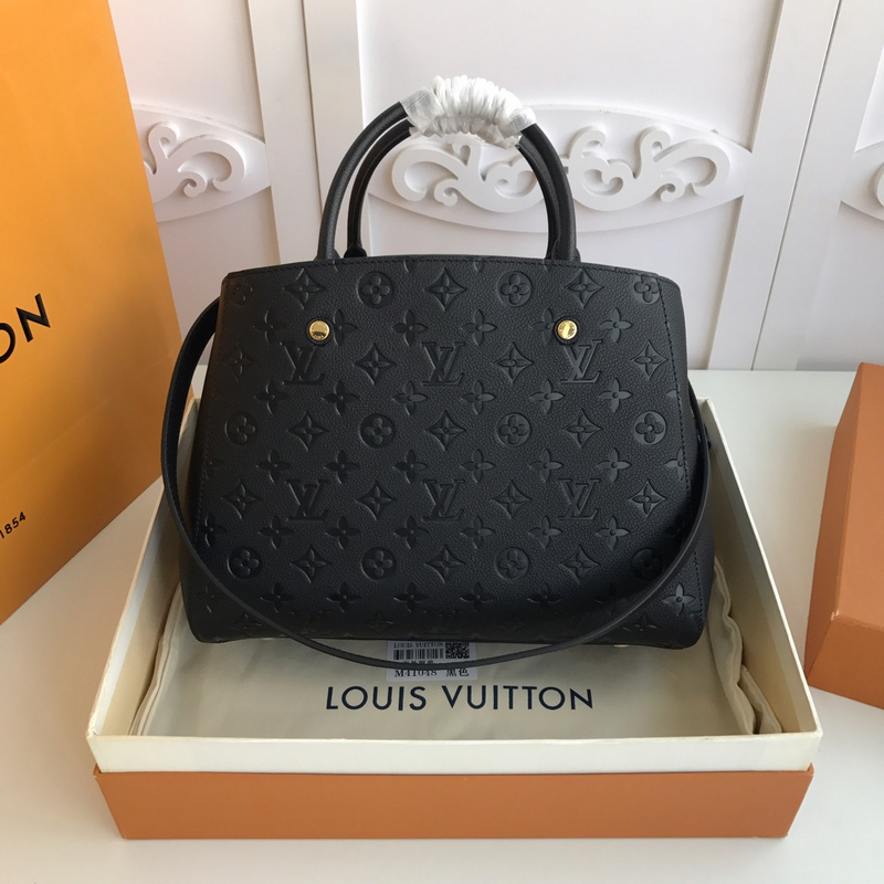 Replica Louis Vuitton Montaigne Mm-M41048 Black - Image 8