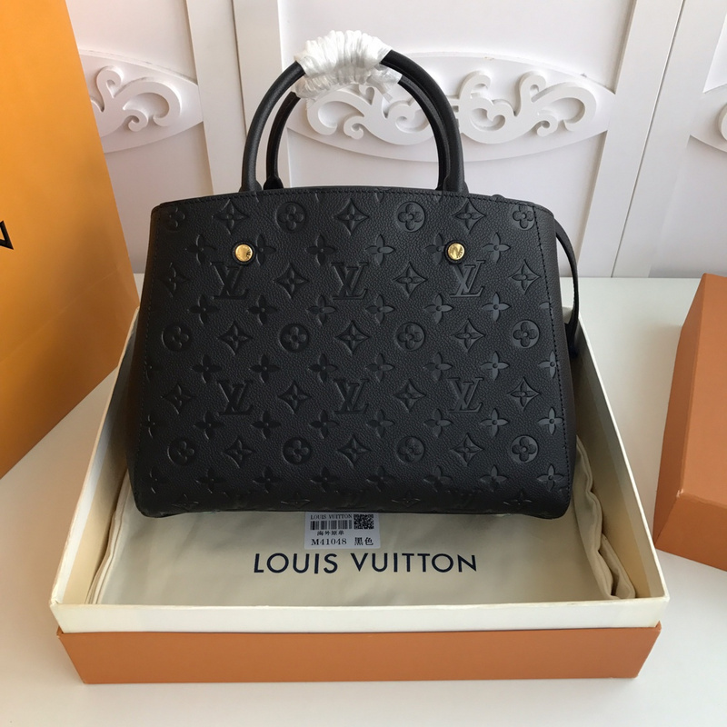 Replica Louis Vuitton Montaigne Mm-M41048 Black - Image 7