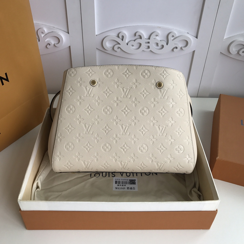 Replica Louis Vuitton Aaa-Montaigne Mm-M44061 White - Image 7