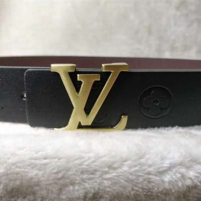 Alternative view of Replica Louis Vuitton Belt L53-70 38Mm Gold