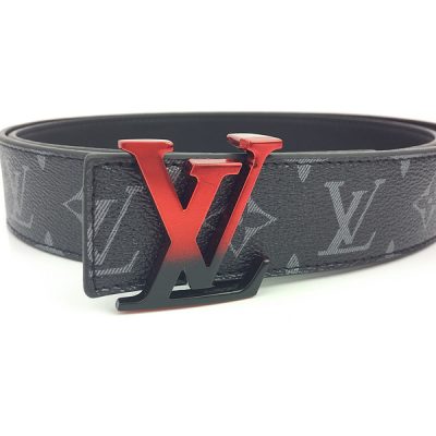 Replica Louis Vuitton Belt L203-80 38Mm Red
