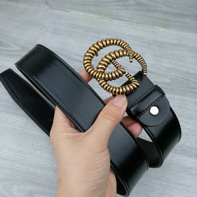 Alternative view of Replica Gucci Belt G138-75 38Mm Vintage Gold