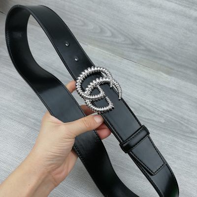Alternative view of Replica Gucci Belt G139-75 38Mm Silver