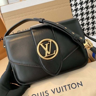 Replica Louis Vuitton Pont 9 M55948 Blk