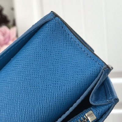 Alternative view of Replica Louis Vuitton Brazza Wallet Blue Monogram