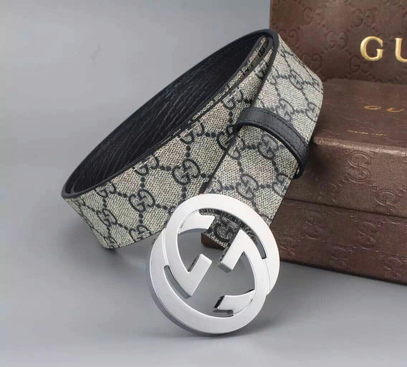 Replica Gucci Belt 400360- Silver Buckle 38Mm - Image 5
