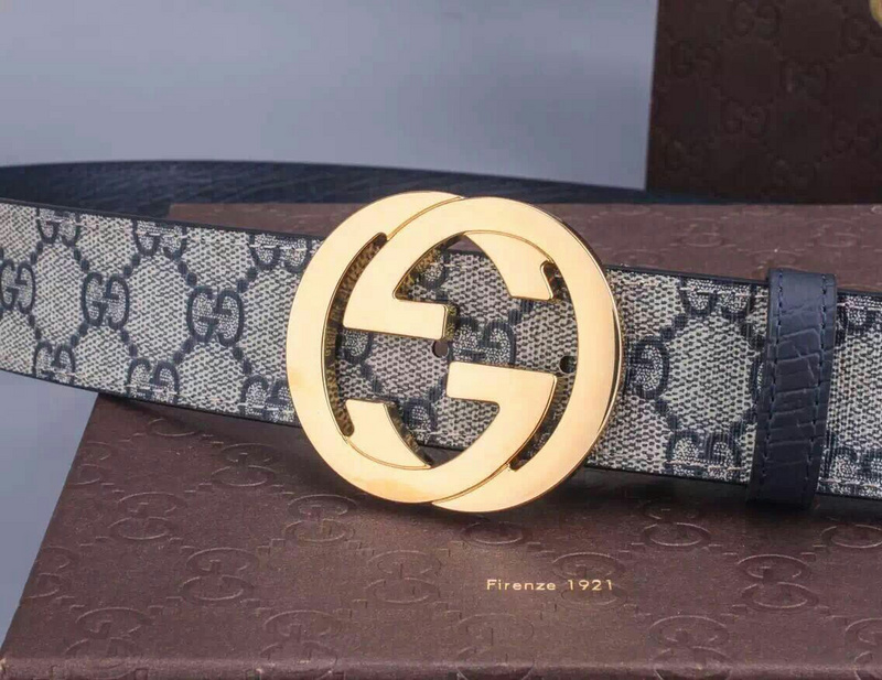 Replica Gucci Belt 400360- Gold Buckle 38Mm - Image 2