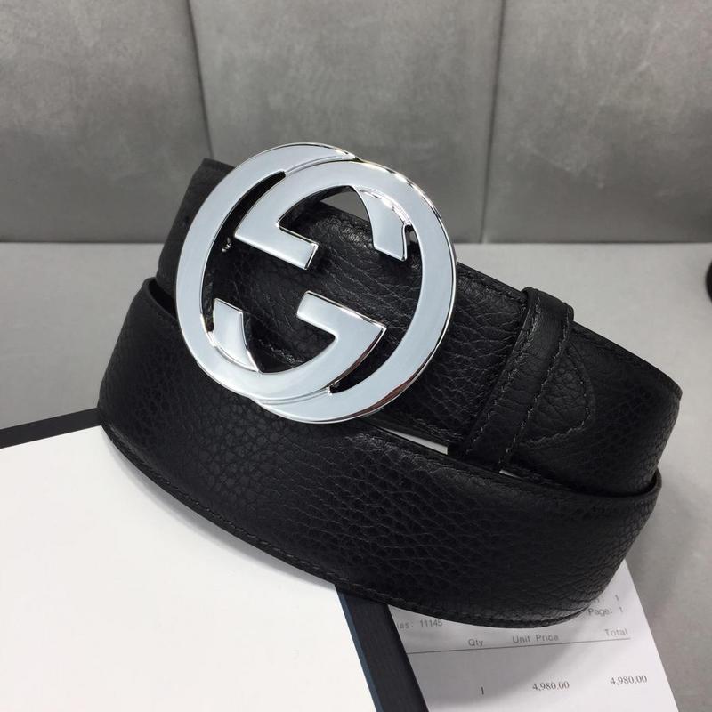 Replica Gucci Belt B2-Silver Buckle 40Mm - Image 10