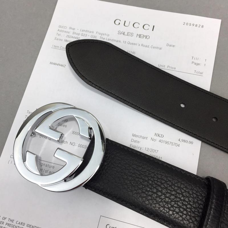 Replica Gucci Belt B2-Silver Buckle 40Mm - Image 5