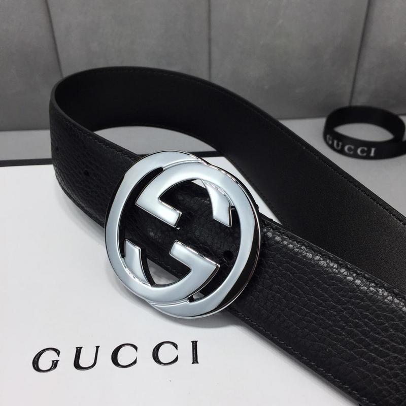 Replica Gucci Belt B2-Silver Buckle 40Mm - Image 3