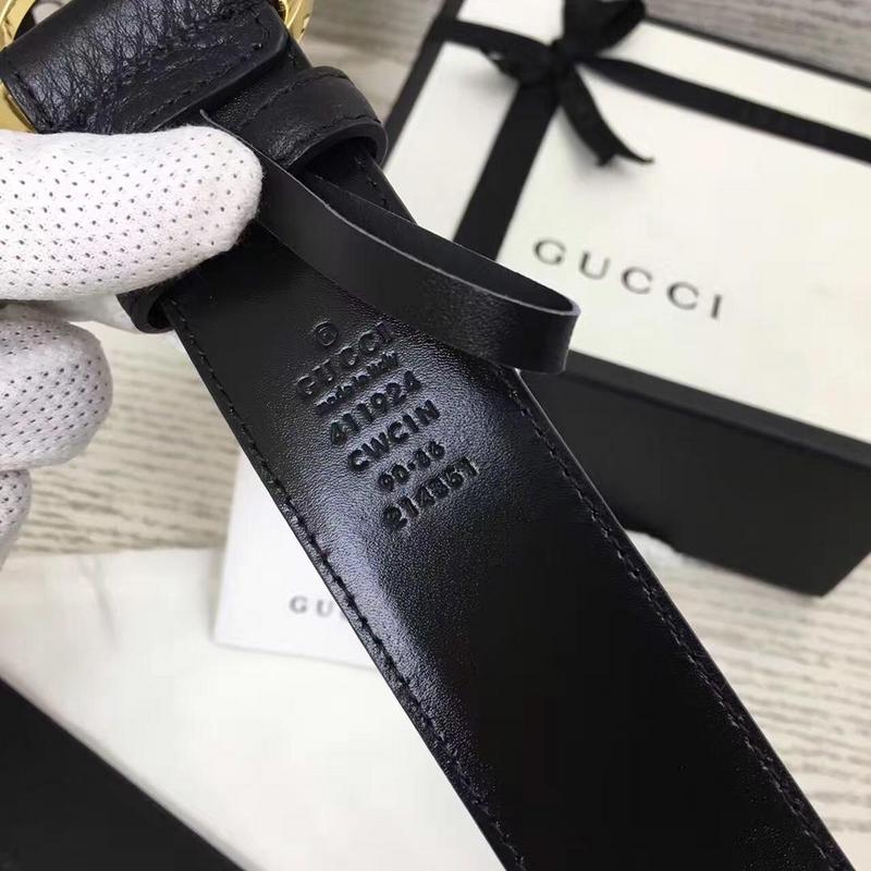 Replica Gucci Belt B2- Gold Buckle 40Mm - Image 8
