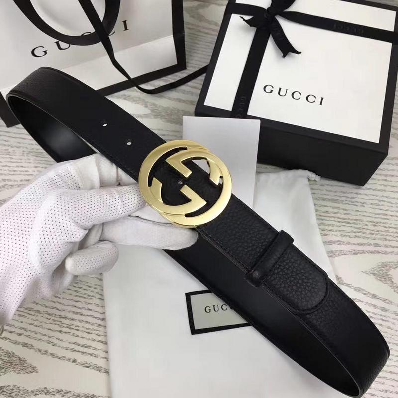 Replica Gucci Belt B2- Gold Buckle 40Mm - Image 5