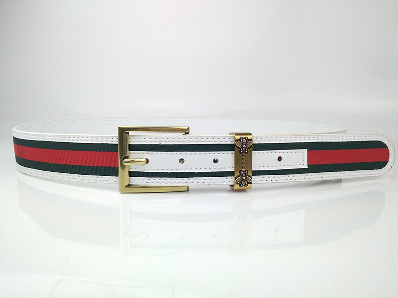 Replica Gucci Belt G332-75 White 38Mm - Image 3