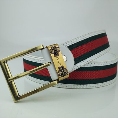 Alternative view of Replica Gucci Belt G332-75 White 38Mm