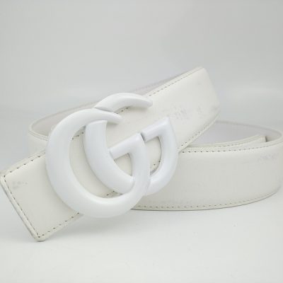 Alternative view of Replica Gucci Belt G323-75 White 38Mm