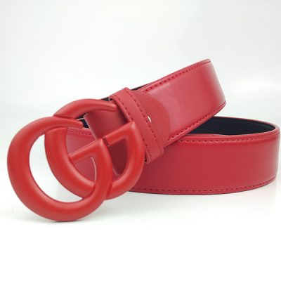 Alternative view of Replica Gucci Belt G322-75 Red 38Mm
