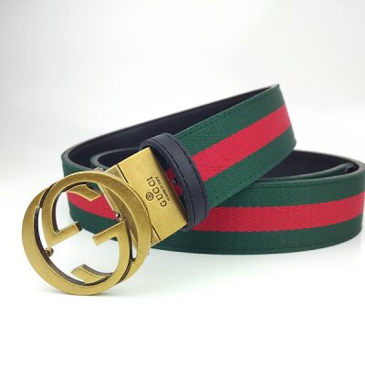 Alternative view of Replica Gucci Belt G310-75 Gold 38Mm