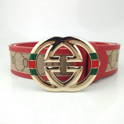 Replica Gucci Belt G299-75 Red 38Mm