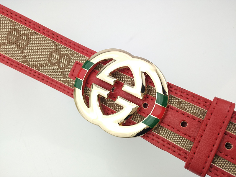 Replica Gucci Belt G299-75 Red 38Mm - Image 4