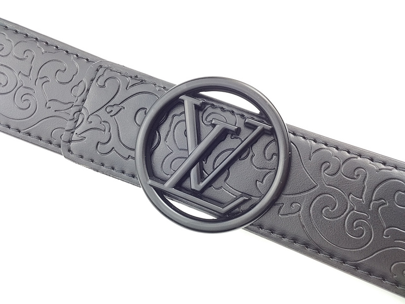 Replica Louis Vuitton Belt L229-75 38Mm Black - Image 3