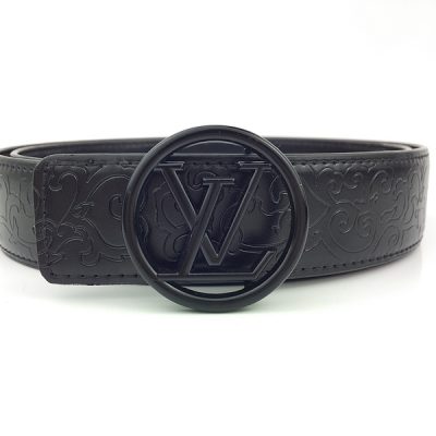 Replica Louis Vuitton Belt L229-75 38Mm Black