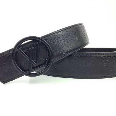 Alternative view of Replica Louis Vuitton Belt L229-75 38Mm Black