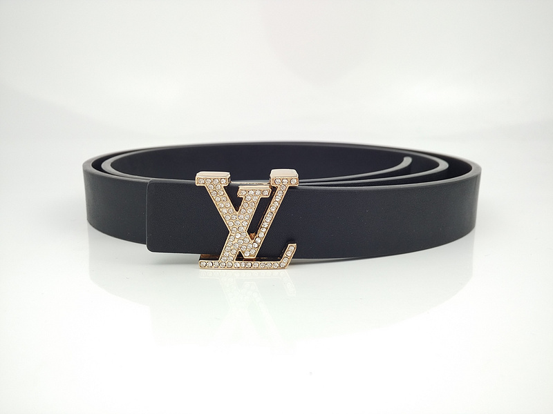 Replica Louis Vuitton Belt L188-75 25Mm Black - Image 4