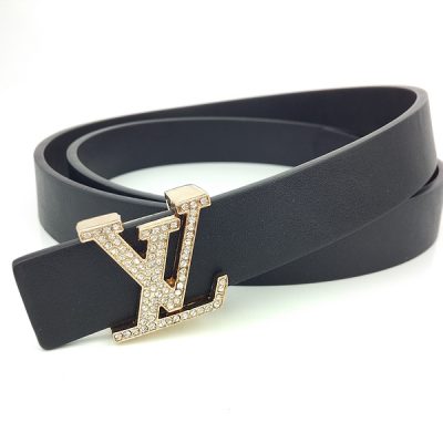 Alternative view of Replica Louis Vuitton Belt L188-75 25Mm Black